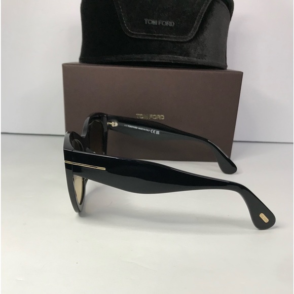 ? - New Authentic Tom Ford Cara Smoke Gradient Cat Eye Ladies Sunglasses FT0… main image 7